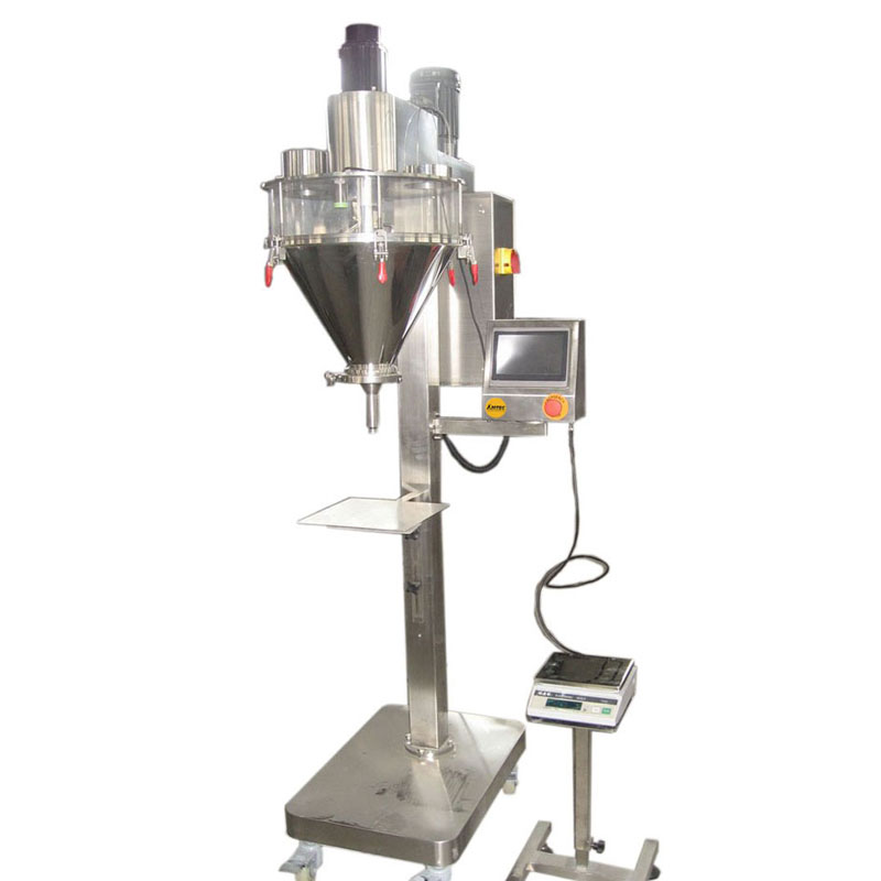 FILLINGmachine Stand-Alone Auger Filler 10-500g connected weigher