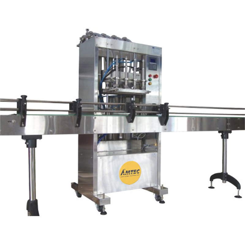 FILLINGmachine Fully Automatic Liquid Filler with 4 Heads