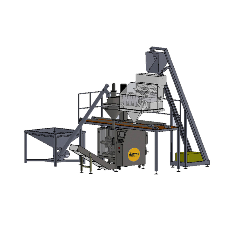 VERTIwrap VIC-Complete-System Auger-Weigher-Combi (Powder AND Granule)