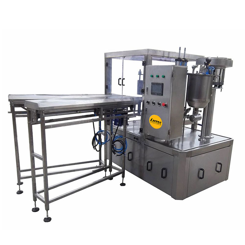 Zoom: AMTEC HORIZONpack Rotary Doypack Filling and Capping Machine SP 33