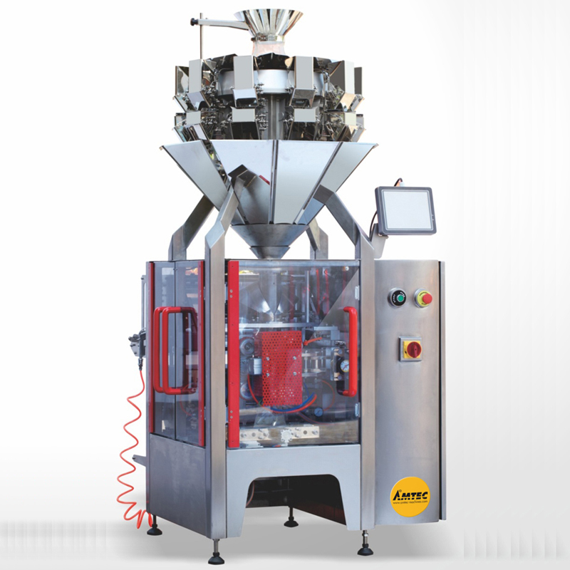 Zoom: VERTIwrap Machine Tetraeder and Pillow Pack TP50 - INCLUDING 0.5L/10head scale
