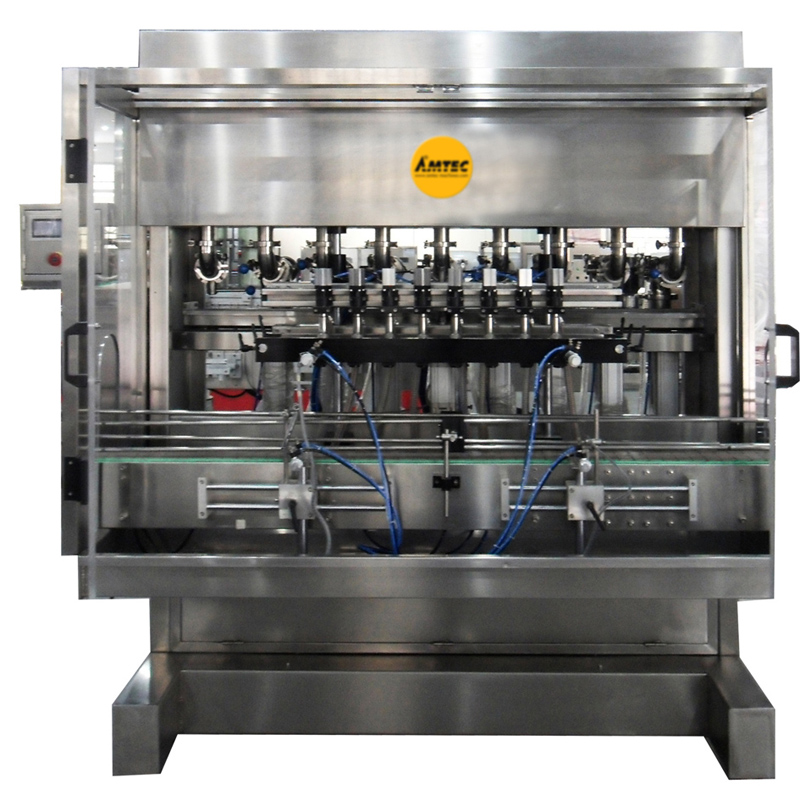 FILLINGmachine Fully Automatic Liquid Filler with 8 Heads