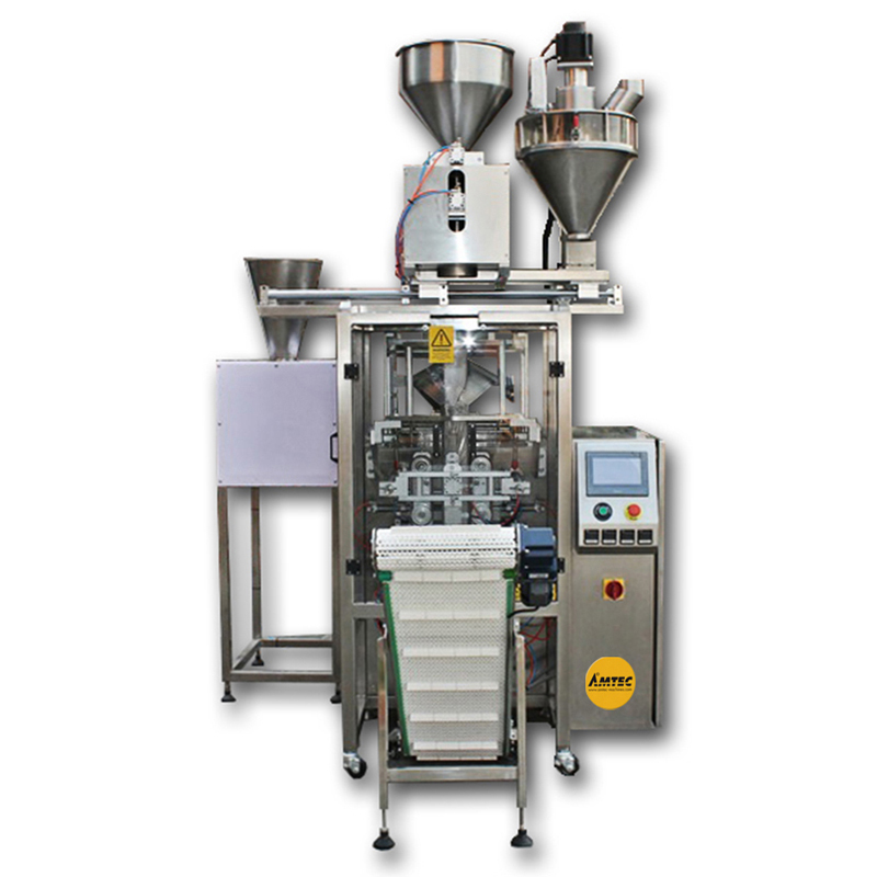 VERTIwrap Multi-Feed-Coffee-Packaging System (Auger- AND Volume-Dosing)