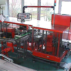 SCHUBERT Carton assembling and closing machine